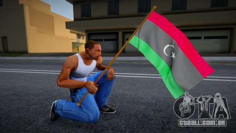 Libya Flag para GTA San Andreas