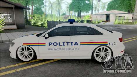 Audi A3 Politia para GTA San Andreas