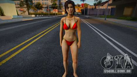 Lara Croft de maiô para GTA San Andreas