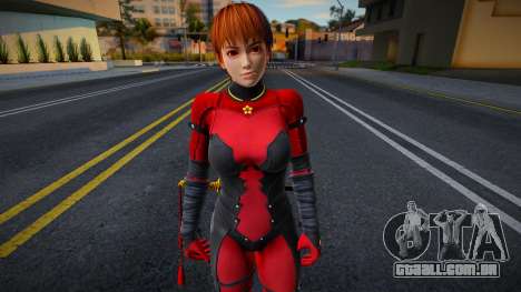 Dead Or Alive 5 - Kasumi (Costume 2) v5 para GTA San Andreas