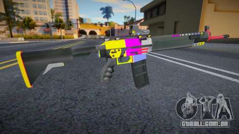 New M4 (2) para GTA San Andreas