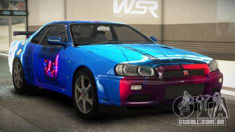 Nissan Skyline R34 QS S3 para GTA 4