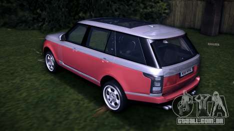 Land Rover Range Rover Sport SE para GTA Vice City