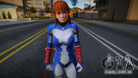 Dead Or Alive 5 - Kasumi (Costume 3) v8 para GTA San Andreas