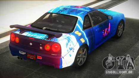 Nissan Skyline R34 QS S3 para GTA 4