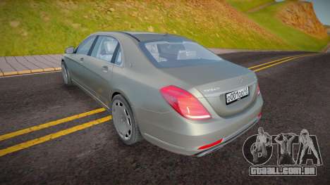 Mercedes-Benz X222 S600 Maybach para GTA San Andreas