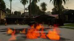 Os efeitos certos da fumaça para GTA San Andreas Definitive Edition