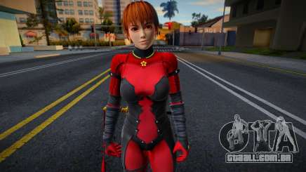 Dead Or Alive 5 - Kasumi (Costume 2) v9 para GTA San Andreas