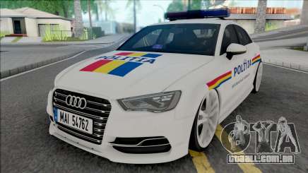 Audi A3 Politia para GTA San Andreas