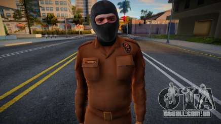 Turkish Police SWAT-Training Outfit para GTA San Andreas