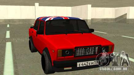 VAZ 2107 Inglaterra BC para GTA San Andreas