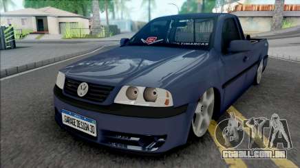 Download SAVEIRO G5 CROSS REBAIXADA COM SOM V1 for GTA 5