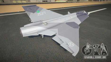 J35D Draken (Gripen v2.0) para GTA San Andreas