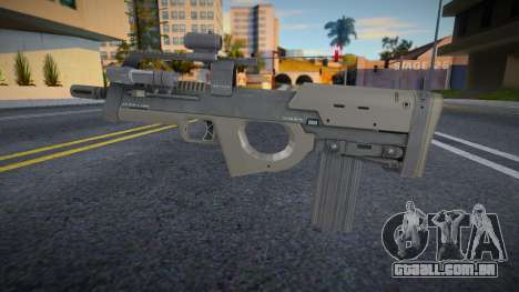 Black Tint - Suppressor, Flashlight v4 para GTA San Andreas