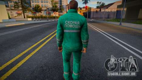 Trabalhador de ambulância v4 para GTA San Andreas