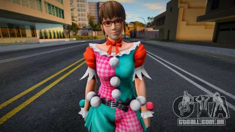 Dead Or Alive 5 - Hitomi (Costume 6) v7 para GTA San Andreas