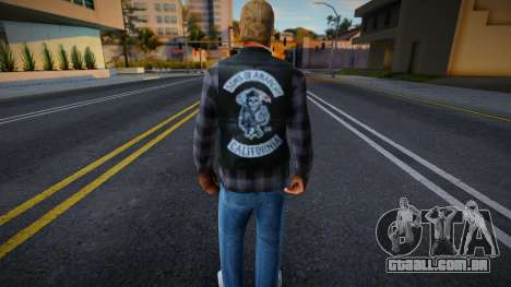 Skin Jax Teller (Sons of Anarchy) v2 para GTA San Andreas
