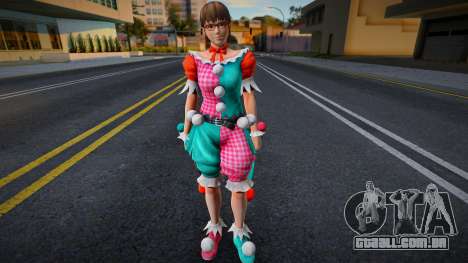 Dead Or Alive 5 - Hitomi (Costume 6) v7 para GTA San Andreas