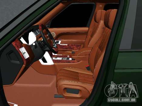 Range Rover SVAutobiography para GTA San Andreas