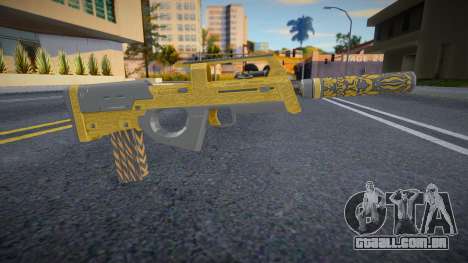 Yusuf Amir Luxury - Suppressor, Flashlight (Exte para GTA San Andreas