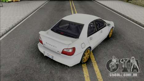 Subaru Impreza WRX STI 2001 (SA Style) para GTA San Andreas