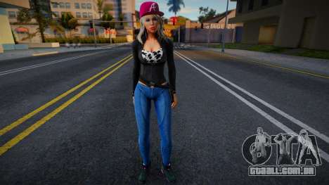 Loira fofa 3 para GTA San Andreas