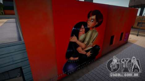 The Incredibles Wall para GTA San Andreas