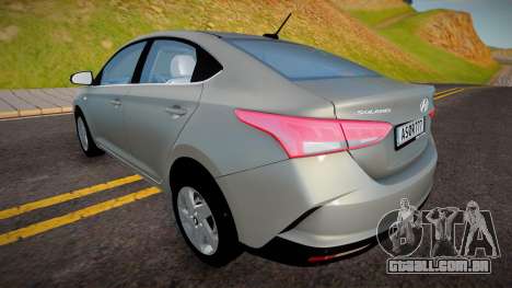 Hyundai Solaris 2022 para GTA San Andreas