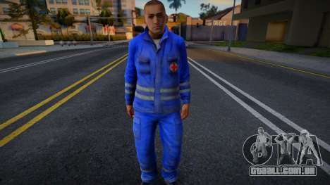 Trabalhador de ambulância para GTA San Andreas