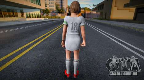 Dead Or Alive 5 - Hitomi (Costume 4) v6 para GTA San Andreas