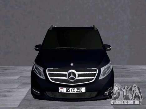 Mercedes-Benz Bluetec V250 V2 para GTA San Andreas