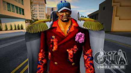 Sakazuki Akainu [Timeskip] From One Piece 1 para GTA San Andreas