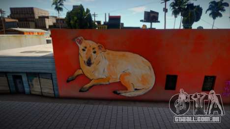 Mural Cachorro Caramelo MEME para GTA San Andreas