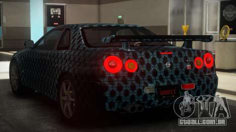 Nissan Skyline R34 GT V-Spec S7 para GTA 4