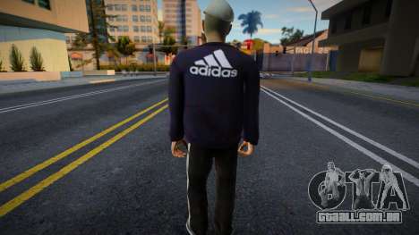 Gopnik em roupas Adidas para GTA San Andreas