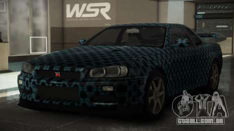 Nissan Skyline R34 GT V-Spec S7 para GTA 4