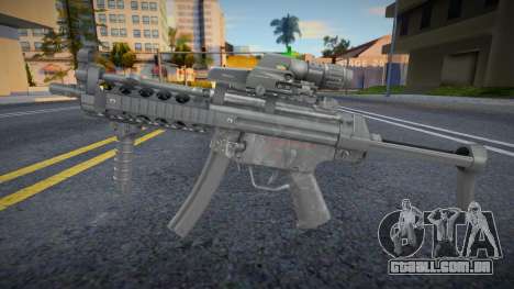 Tactical mp5 para GTA San Andreas