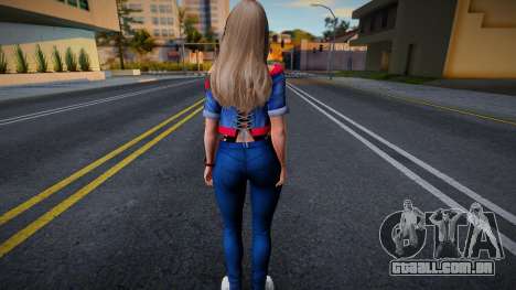 DOAXVV Amy - Fashion Casual V2 Binary Connect Lo para GTA San Andreas
