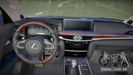 Lexus LX570 (Visinka) para GTA San Andreas
