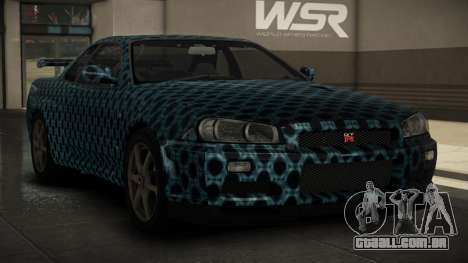 Nissan Skyline R34 GT V-Spec S7 para GTA 4