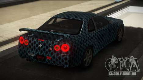 Nissan Skyline R34 GT V-Spec S7 para GTA 4