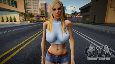 Trishka Ms.Titka Girlfriend Mod v1 para GTA San Andreas