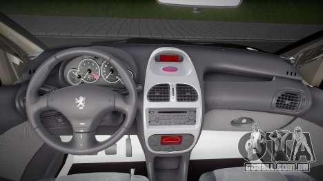 Peugeot 206 cc para GTA San Andreas