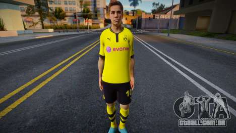 Mario Gotze [Borussia Dortmund] para GTA San Andreas