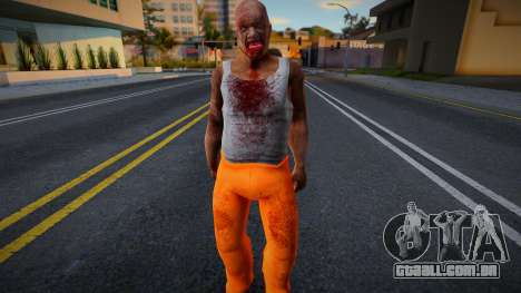 Zombie skin v5 para GTA San Andreas