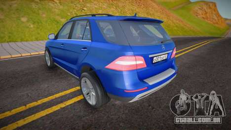 Mercedes-Benz ML 63 AMG (visenka) para GTA San Andreas