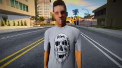 O Cara na Camiseta da Caveira para GTA San Andreas