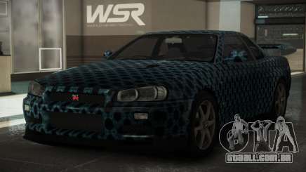 Nissan Skyline R34 GT V-Spec S7 para GTA 4