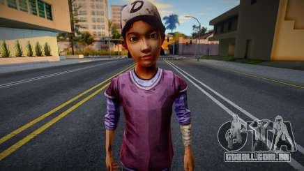 Clementine de Walking Dead para GTA San Andreas