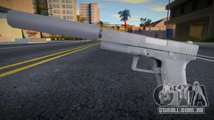 Glock 17 Silenced - Silenced Pistol Replacer para GTA San Andreas